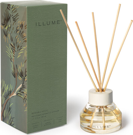 Illume - Duftpinde - Hinoki Sage - 88,7 Ml