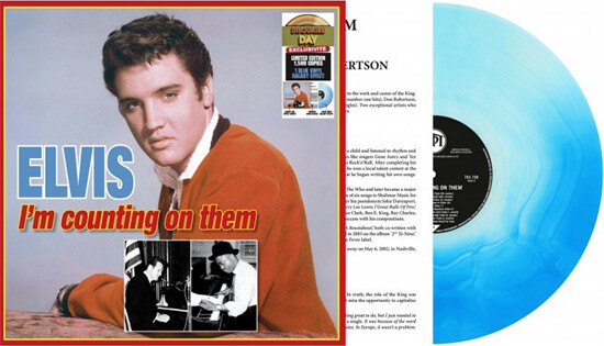 Elvis Presley - I'm Counting On Them - Limited Blue - Vinyl Lp