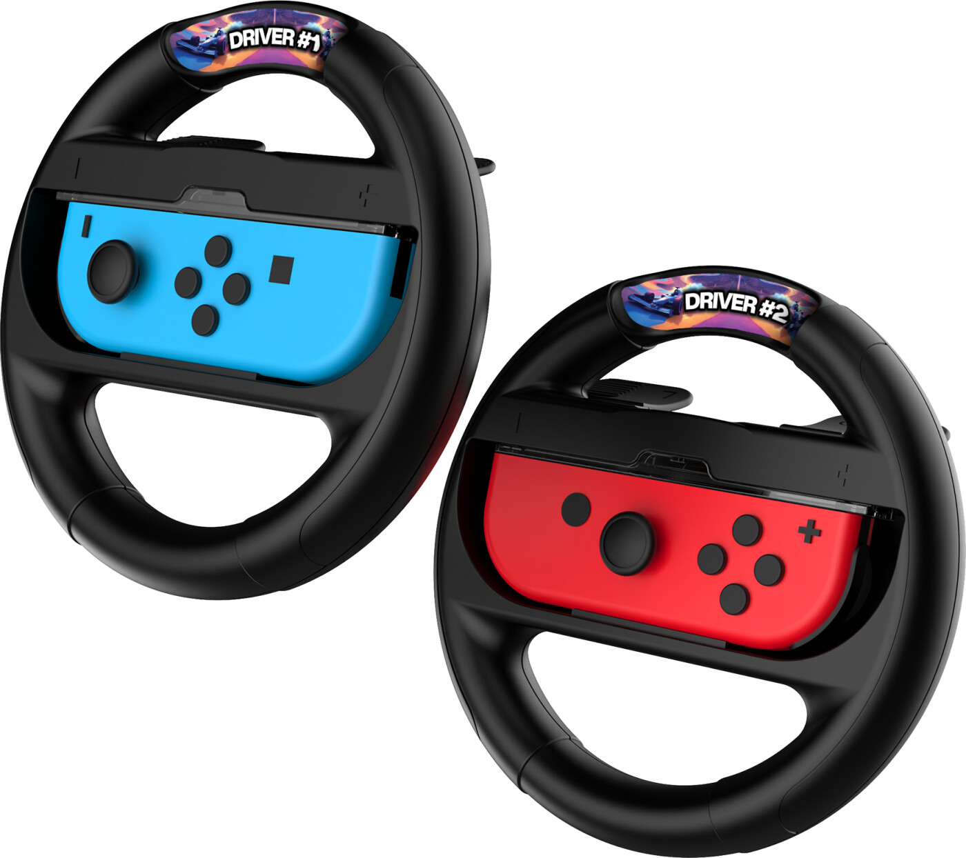 Imp Tech Twin Wheel Pack With Sticker Kit For Switch And Switch 2 Joycons