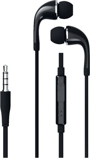 Billede af In-ear Høretelefoner Med Mikrofon Og Mini-jackstik - 1,2 M - Sort
