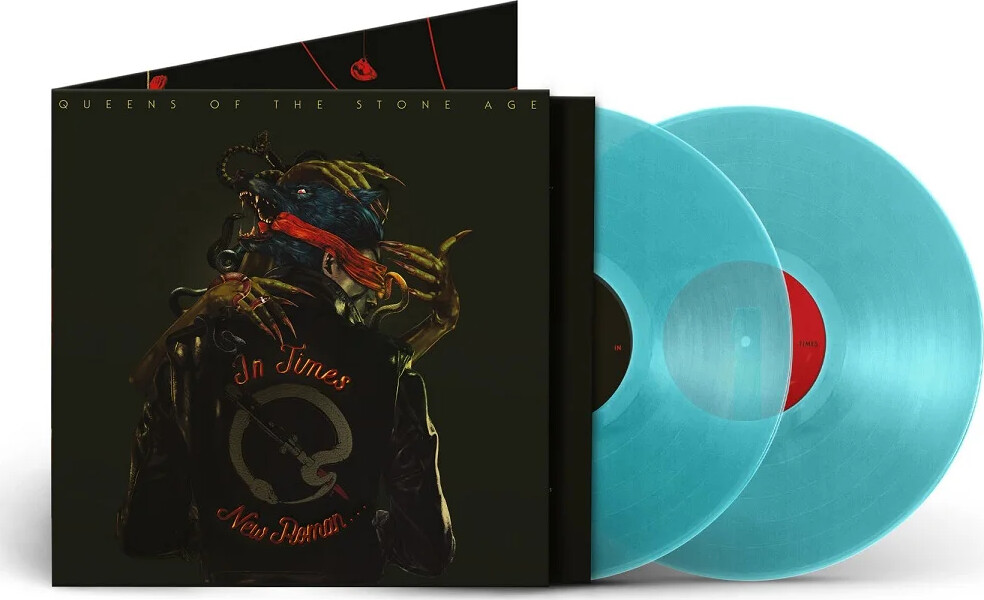 Queens Of The Stone Age - In Times New Roman - Clear Blue Edition - Vinyl Lp