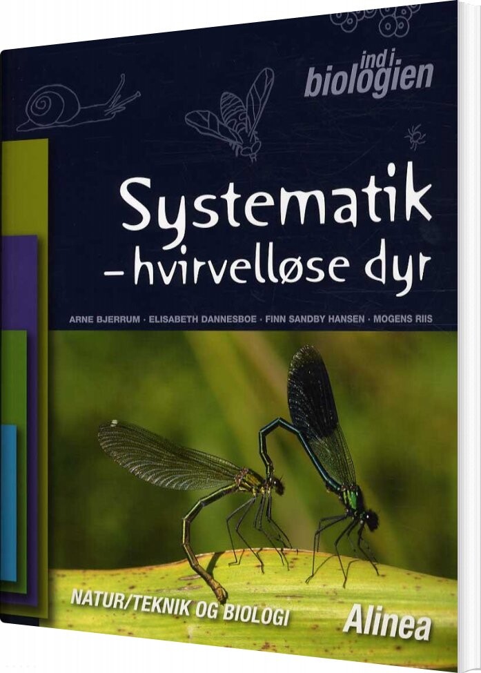 Billede af Ind I Biologien 4.-6. Kl. Systematik, Hvirvelløse Dyr - Arne Bjerrum - Bog