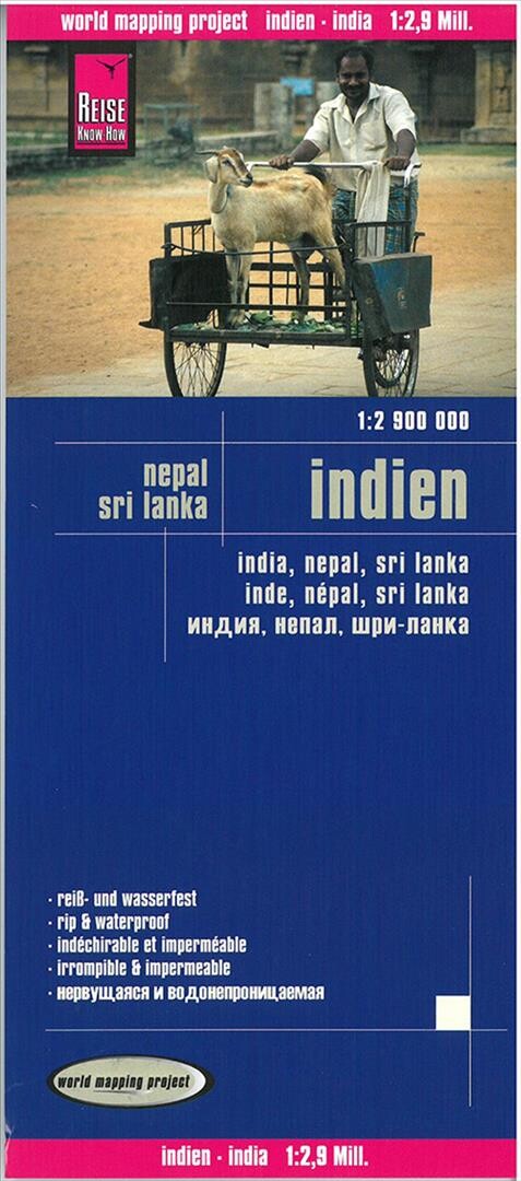 Billede af India, Nepal, Sri Lanka - Diverse - English Book