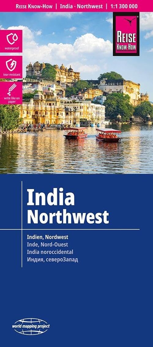 India North-west - Reise Know-how - English book