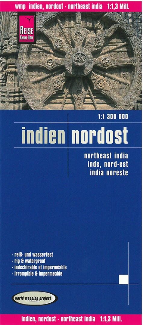 India Northeast - Reise Know-how - English book
