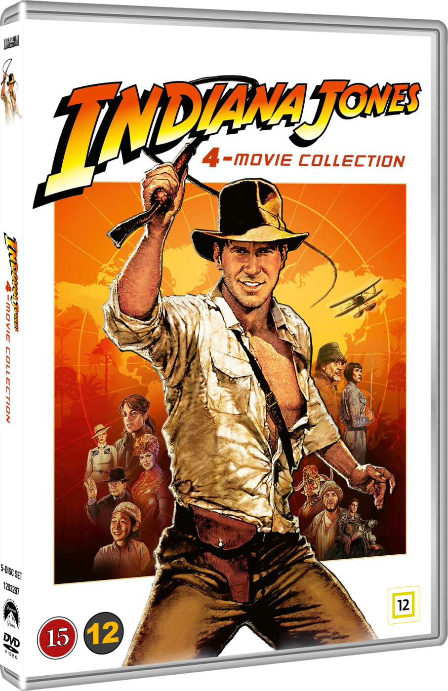 Indiana Jones 1-4 - Box - DVD - Film