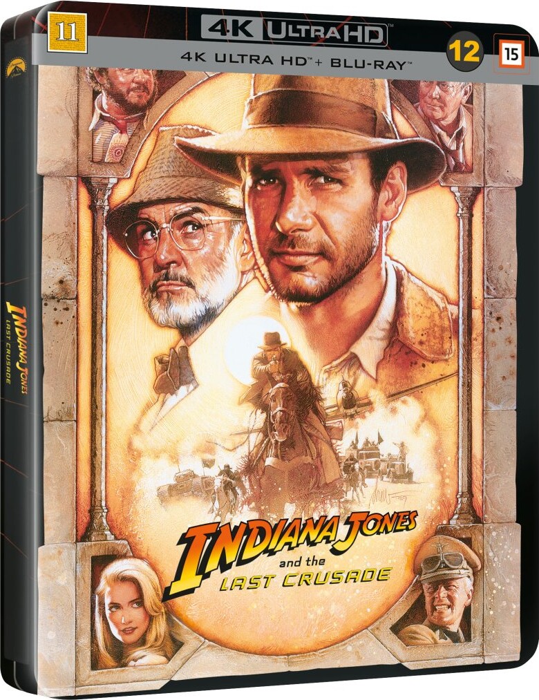 Indiana Jones 3 - And The Last Crusade - Steelbook - 4K Blu-Ray
