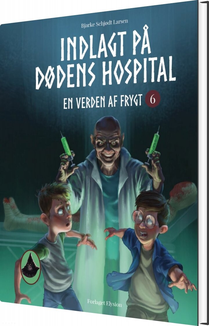 Billede af Indlagt På Dødens Hospital - Bjarke Schjødt Larsen - Bog hos Gucca.dk