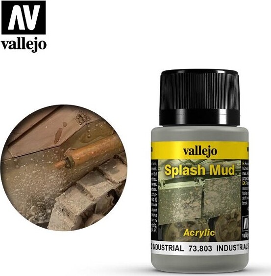 Vallejo - Industrial Splash Mud Acrylic 40 Ml - 73803