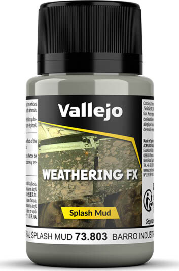 Vallejo - Industrial Splash Mud Acrylic 40 Ml - 73803