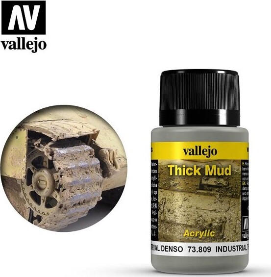 Billede af Vallejo - Thick Mud - Industrial 40 Ml
