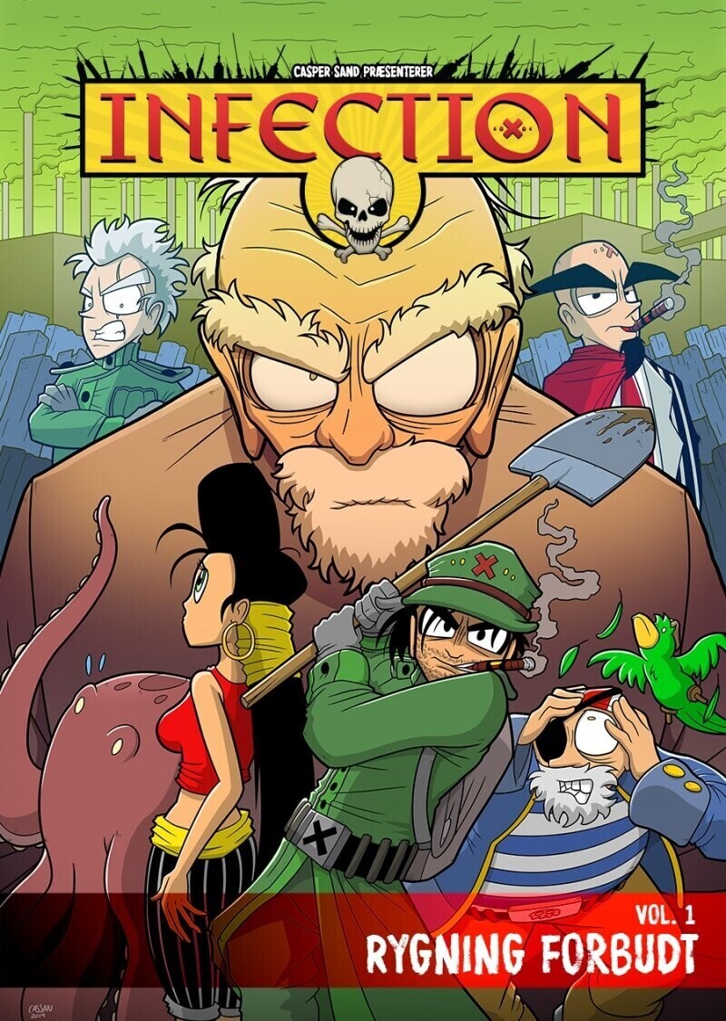 Infection Vol. 1 - Rygning Forbudt - Casper Sand Christiansen - Bog