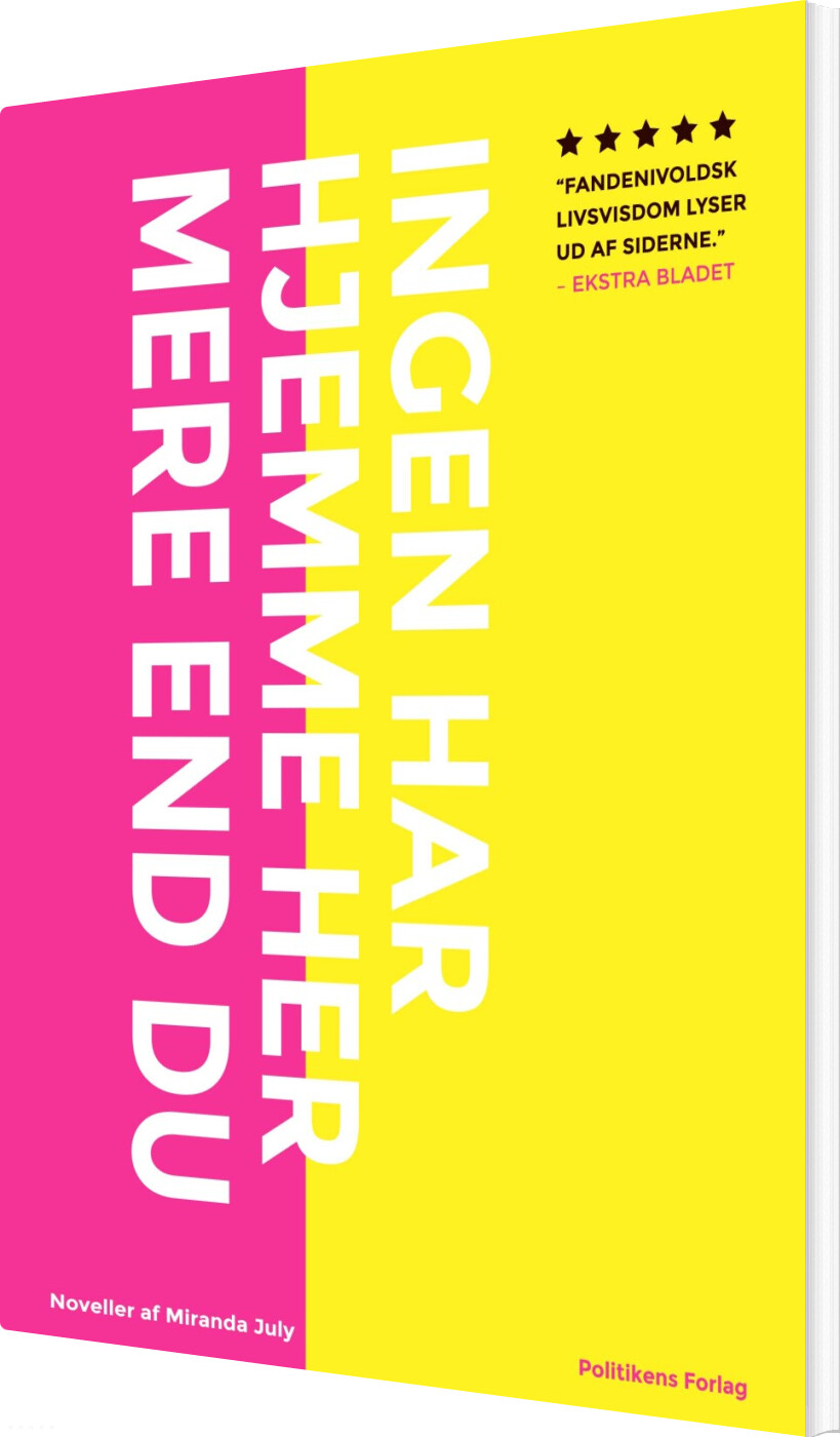 Billede af Ingen Har Hjemme Her Mere End Du - Miranda July - Bog