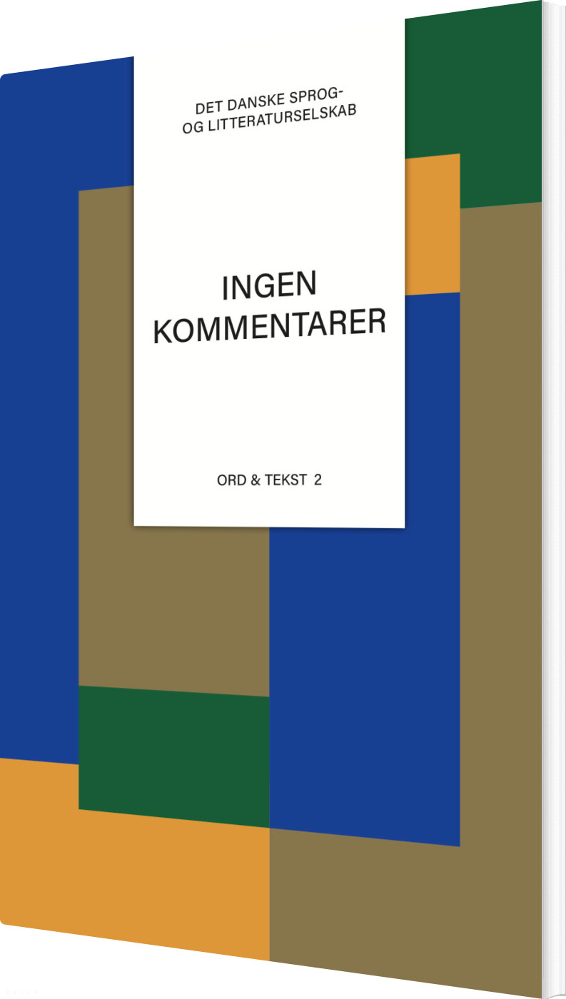 Ingen Kommentarer - Karen Skovgaard-petersen - Bog