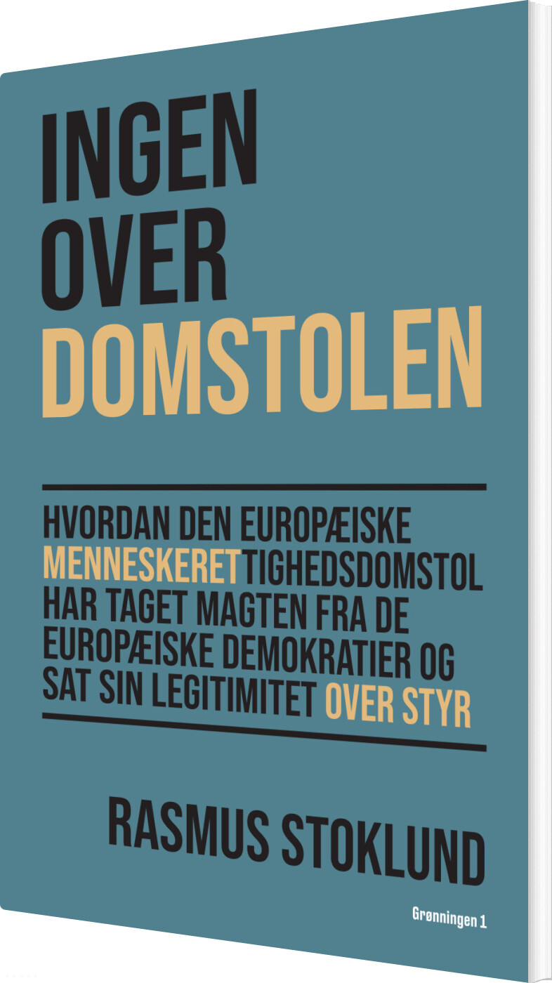 Billede af Ingen Over Domstolen - Rasmus Stoklund - Bog