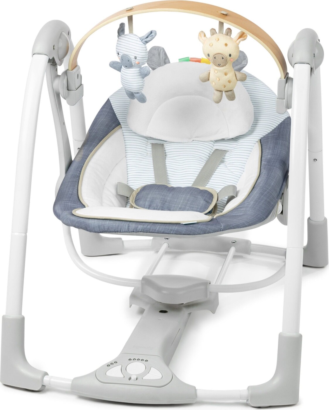 Ingenuity - Swing 'n Go Portable Swing - Chambray (in-16925)