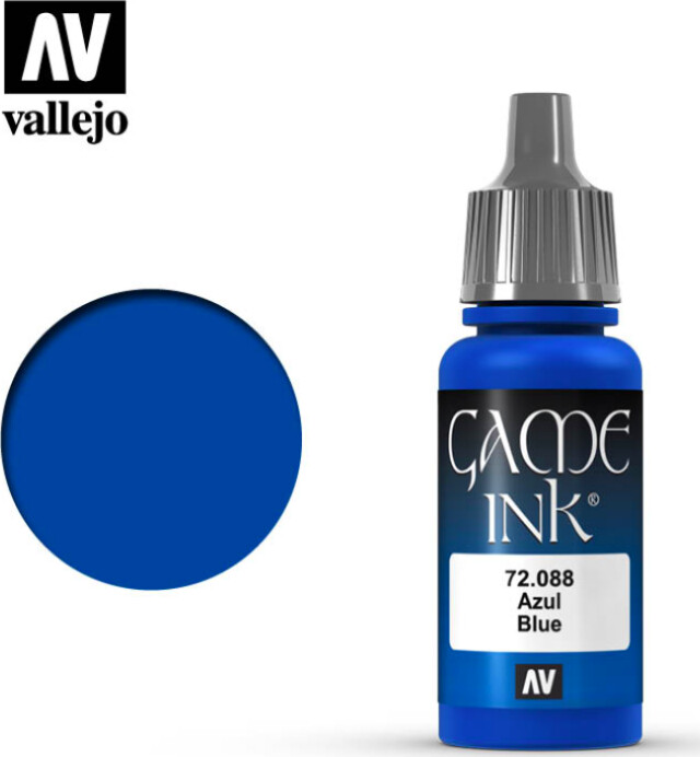 Billede af Ink 17ml Blue - 72088 - Vallejo hos Gucca.dk