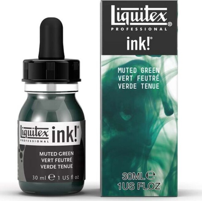 Se Liquitex - Ink - Muted Green 30 Ml hos Gucca.dk