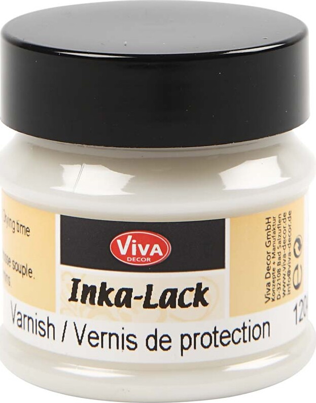 Viva Decor - Inka-lack - Gold Varnish - Klar Transparent Lak 45 Ml