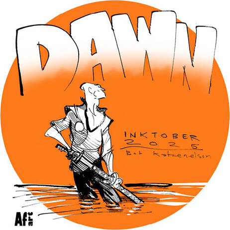 Inktober 2025 - Bob Katzenelson - Bog