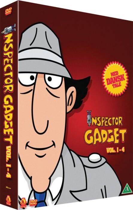 Inspector Gadget Vol. 1-4 - DVD - Film