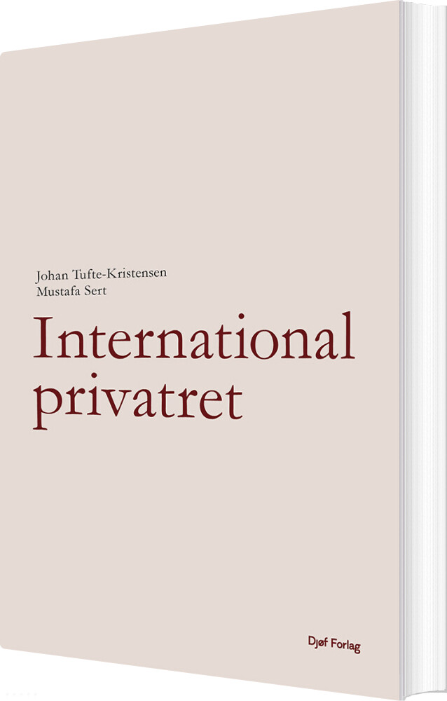 Billede af International Privatret - Johan Tufte-kristensen - Bog