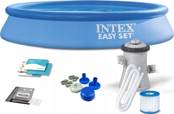 #2 - Intex - Easy Set Pool Med Filter Pumpe - 305 X 61 Cm - 3.077 L