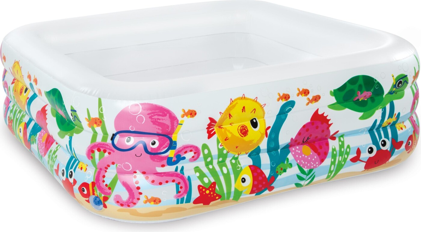 Intex - Sea Aquarium Pool - 340l - 159x159x50 Cm
