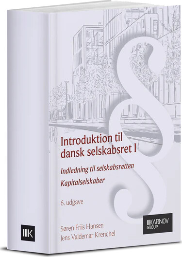 Introduktion Til Dansk Selskabsret 1 - Jens Valdemar Krenchel - Bog