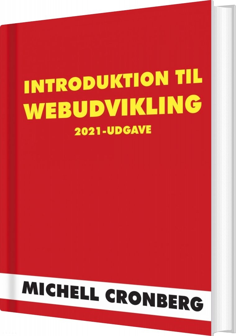 Introduktion Til Webudvikling - Michell Cronberg - Bog