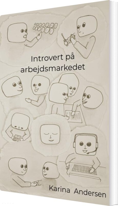 Billede af Introvert På Arbejdsmarkedet - Karina Andersen - Bog