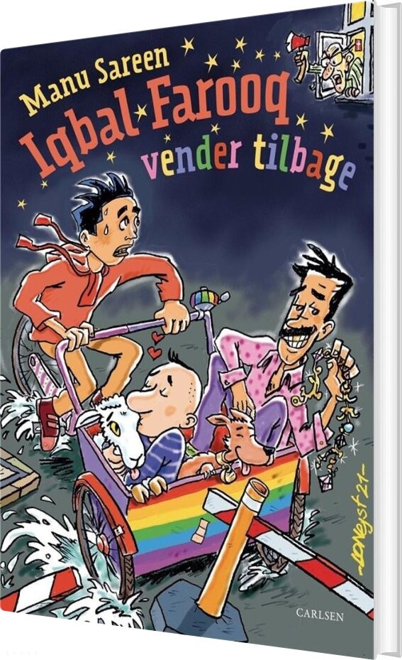 Billede af Iqbal Farooq Vender Tilbage - Manu Sareen - Bog hos Gucca.dk