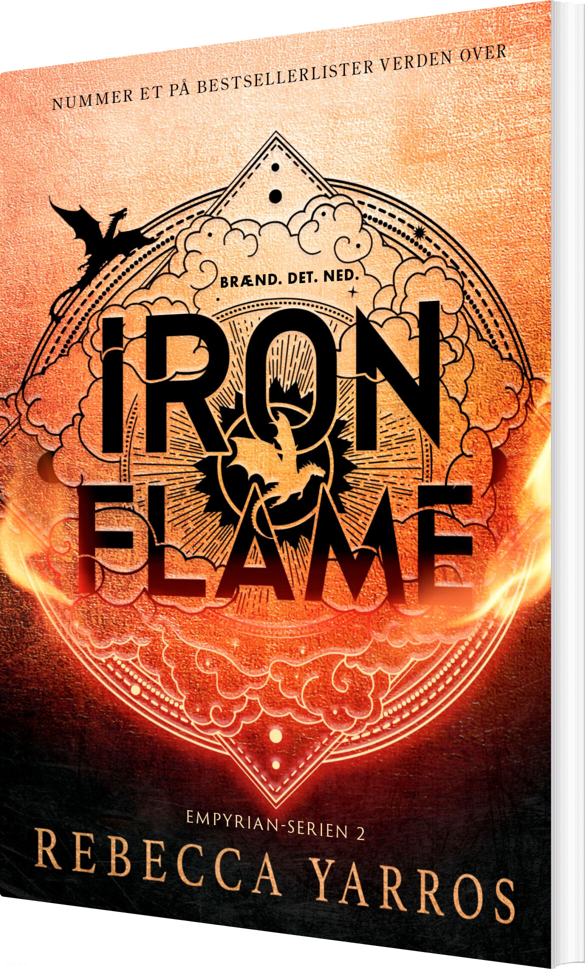 Billede af Iron Flame - Brænd. Det. Ned - Rebecca Yarros - Bog