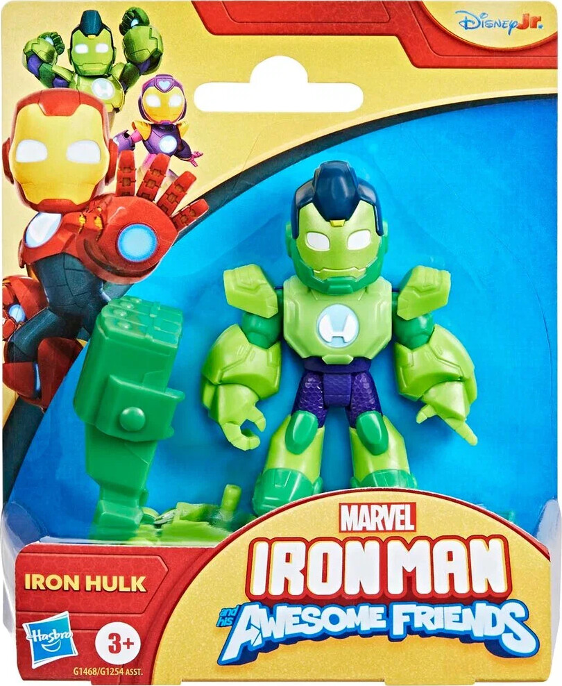 Iron Man & Friends - Figur - 7,6 Cm - Assorteret - Hasbro G1254