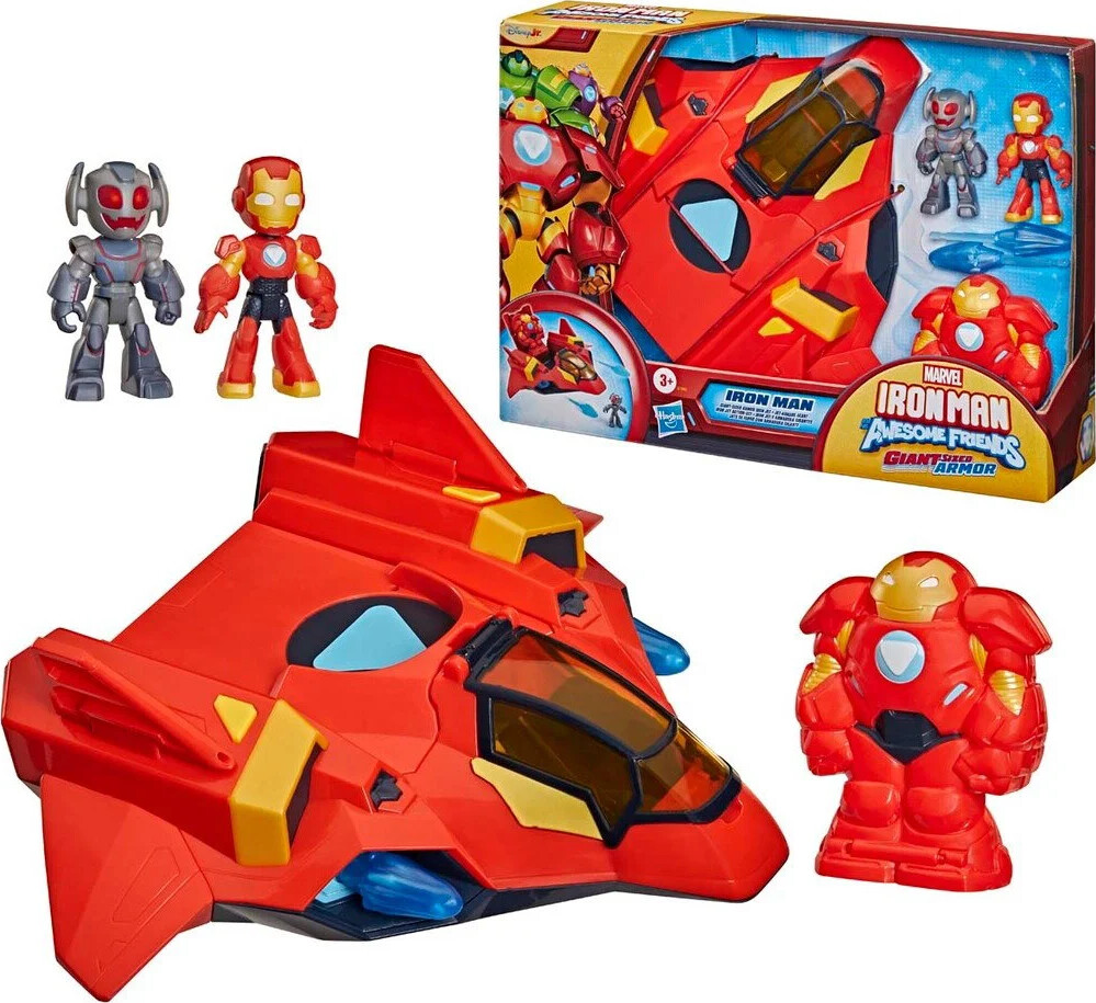 Iron Man & Friends - Giant Armor Jet - Marvel - Hasbro G1994