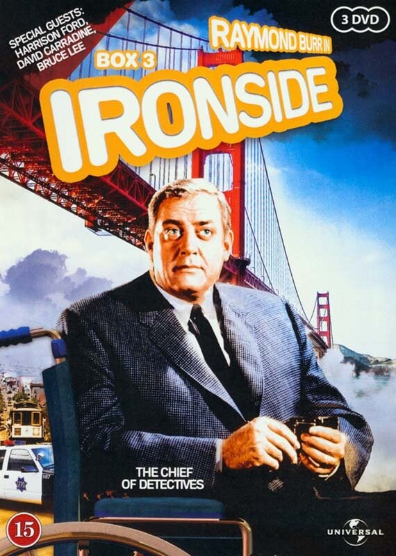 Ironside - Sæson 1 - Episode 19-28 - DVD - Tv-serie