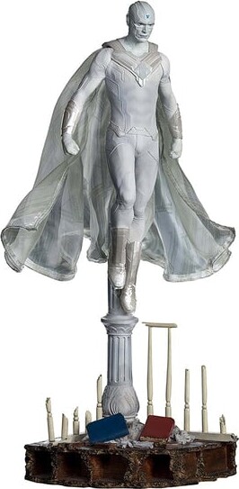 Iron Studios - Marvel Wandavision: BDS 1:10 Art Scale Statue (White Vision) 33cm - Figur