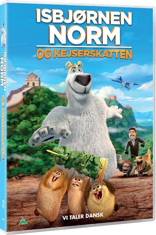 Isbjørnen Norm Og Kejserskatten / Norm Of The North - King Sized Adventure - DVD - Film