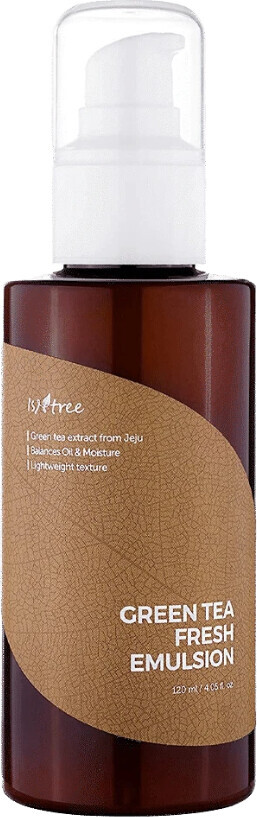 Isntree - Green Tea Fresh Emulsion - Green - 120 Ml