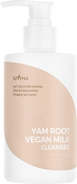 Isntree - Yam Root Vegan Milk Cleanser 220 Ml - Rens