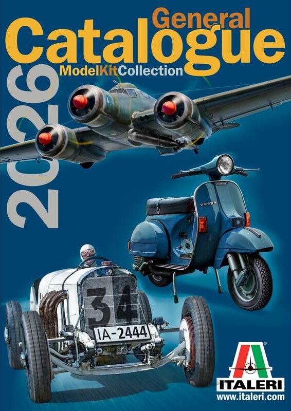 Italeri 09339 - General Catalogue 2026 - Model Kit Collection