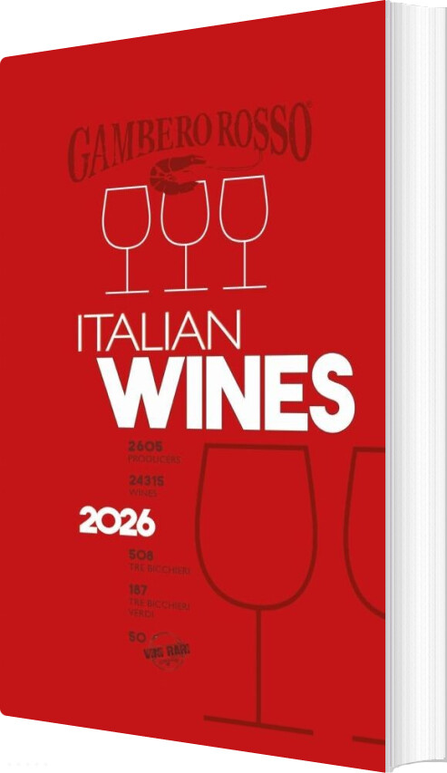 Italian Wines 2026 - Gambero Rosso - English Book