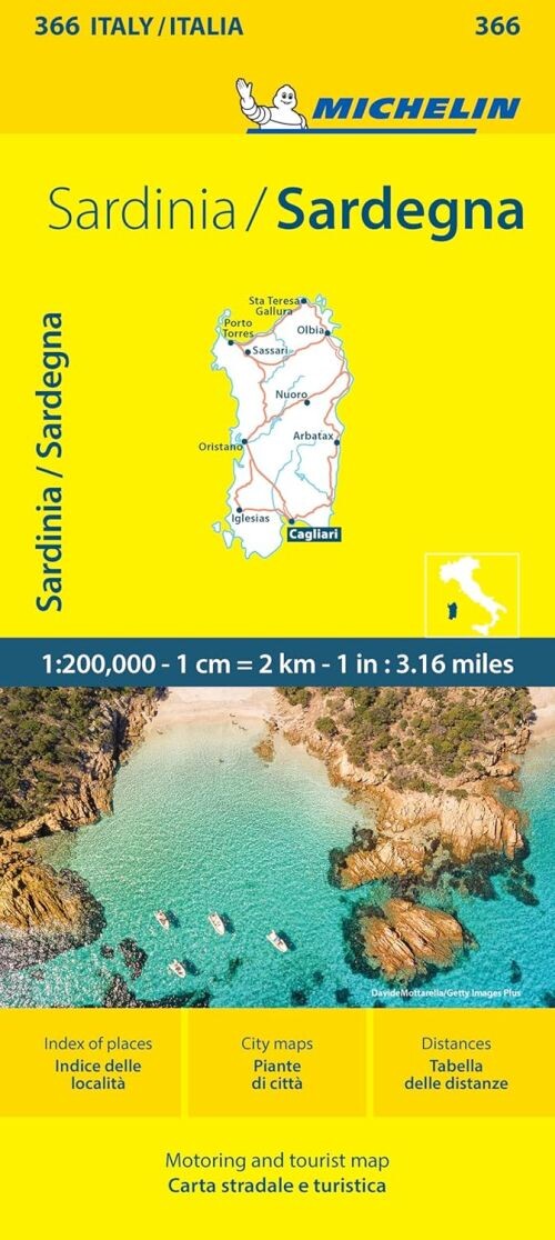 Billede af Italy Blad 366: Sardegna - Sardinia - Diverse - English Book