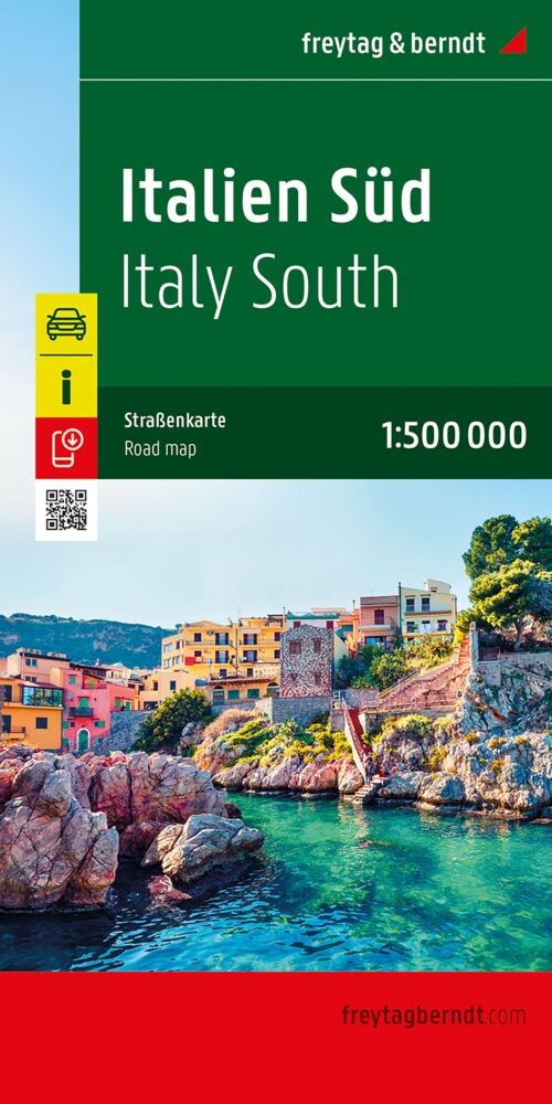 Freytag & Berndt - Italy South - English book