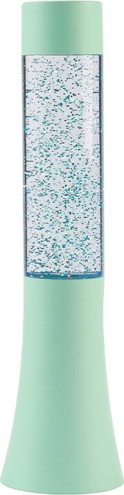 Itotal - Glitterlampe - Pastel Grøn - 33,5 Cm