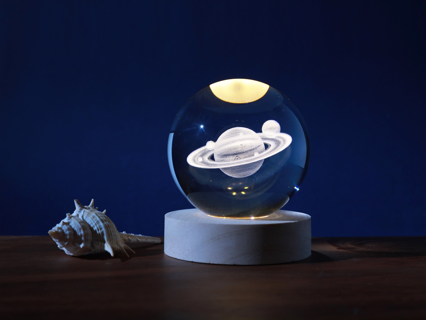 Itotal - Krystalkugle Lampe Lille - Saturn