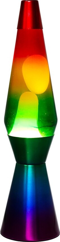 Itotal - Lava Lampe - 36 Cm - Regnbue