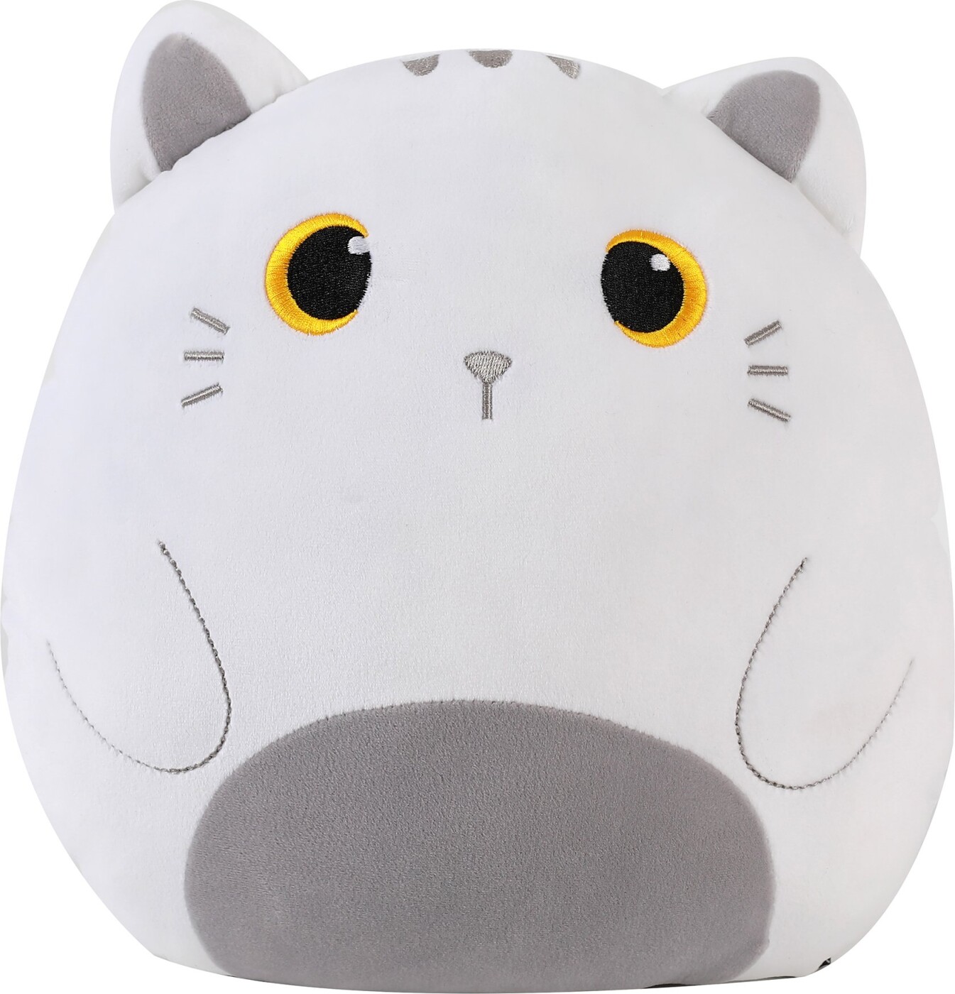 Itotal - Lodret Pude - White Cat