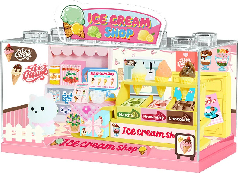 Itotal - Mini World: Ice Cream Shop (xl3529)