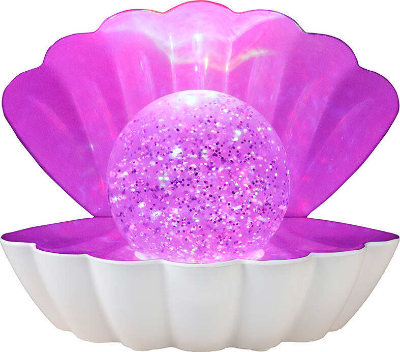 Itotal - Muslingelampe - Hvid - 17.6 × 12.6 × 14.6 Cm